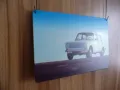 Жигули метална табела Лада руска съветска кола автомобил соц, снимка 2