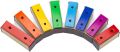 CeleMoon Музикална играчка ксилофон 8 ноти за деца, цветни резонаторни звънчета със страхотни звуци, снимка 3