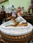 Стара уникална антикварна порцеланова фигура статуетка композиция , снимка 7