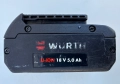 Wurth AL 30-Li Бързо зарядно с Акумулаторна батерия 18V 5.0Ah, снимка 3