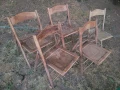 сгъваеми дървени градински столове- различни модели, за тераса и градина, снимка 8