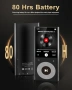 64GB MP3 плейър с Bluetooth, 2.4" екран, Hi-Fi звук без загуби, Bluetooth MP3 плейър, снимка 5