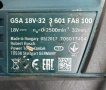 BOSCH GSA 18V-32 - Безчетков саблен трион с обороти 2x18V 4.0Ah, снимка 7
