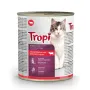 Tropi Cat 830 гр - консерва за коте - пиле, риба, говеждо., снимка 3