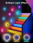 Нови Цветни RGB лампи за парти, гейминг и декорация с управление през app, снимка 4