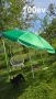 Градинански чадър с чупещо рамо и UV защита с ВЕТРОУСТОИЧИВА КЛАПА 220/220см, снимка 2