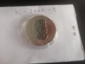 СРЕБРО 1 OZ КАНАДСКИ КЛЕНОВ ЛИСТ 2011 1 УНЦИЯ, снимка 2