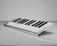 CME Xkey 25 Silver USB Midi Keyboard, снимка 1