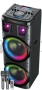 Преносима Bluetooth караоке тонколона BTS-1708 с 2 безжични микрофона, снимка 1