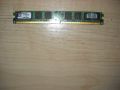 124.Ram DDR2 800 MHz,PC2-6400,1Gb,Kingston, снимка 1 - RAM памет - 45859683