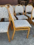 Дървени столове А116 - със сваляща тапицерия , снимка 3