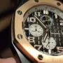 Мъжки луксозен часовник Audemars Piguet Royal Oak Offshore Chronograph Rose gold, снимка 4