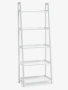 Етажерка HERNING 5 рафта бяла, снимка 2