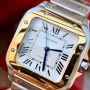 Унисекс часовник Cartier Santos de Cartier с автоматичен механизъм, снимка 2
