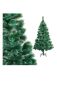 Коледна елха с бели, заскрежени връхчета  - ПРОМОЦИЯ 2023 !  Малките размери са с пластмасова стойка, снимка 13