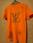 Louis Vuitton мъжка тениска в оранжево, снимка 2