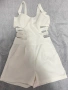 дамски бял гащеризон, снимка 2