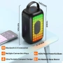 Преносим Bluetooth високоговорител Bobtot, безжичен, дълбок бас, RGB (с 1 микрофон), снимка 7
