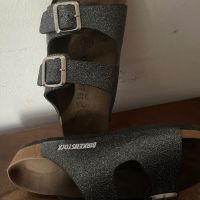 Birkenstock чехли с глитер, снимка 1 - Чехли - 45264362