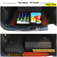 Чанта-органайзер за автомобилен багажник, кожена - КОД 3264, снимка 4 - Аксесоари и консумативи - 44954953