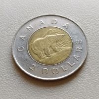 2 долара 1996 Канада - №2, снимка 1 - Нумизматика и бонистика - 45436958