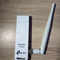 TP-LINK 150Mbps High Gain Wireless USB Adapter, снимка 1 - Мрежови адаптери - 45422193
