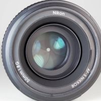 Обектив Nikon AF-S Nikkor 50mm f/1.8G, снимка 2 - Обективи и филтри - 45318461