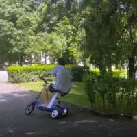 Електрическа триколка, Накланяща (Tilting Trike), 600W, Li-Ion 36V, снимка 1 - Скейтборд, ховърборд, уейвборд - 46082872