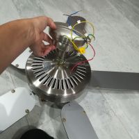 Вентилатор за таван с 5 перки TRIO Leuchten, снимка 3 - Вентилатори - 45654998