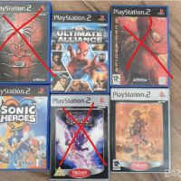 Игри за Playstation 2 PS2  Sonic Jak Marvel, снимка 1 - Игри за PlayStation - 45872449