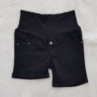 Нови къси дънкови панталони за бременни H&M размер S, снимка 3 - Дрехи за бременни - 45084204