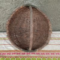 Стара плетена кошница., снимка 8 - Антикварни и старинни предмети - 45783384