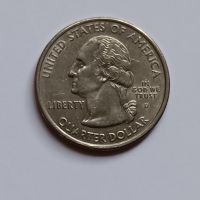 1/4 долар САЩ СЕРИЯТА С ЩАТИТЕ - Роуд Айланд 25 цента Америка 2001 Монета от САЩ  Rhode Island, снимка 1 - Нумизматика и бонистика - 45103339