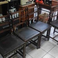 4 бр.стари столове!, снимка 1 - Антикварни и старинни предмети - 44971033