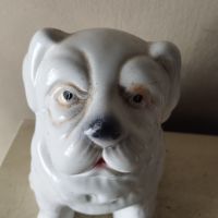 Порцеланова статуетка куче, снимка 2 - Статуетки - 45694184