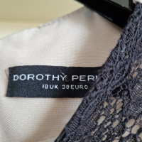 Dorothy Perkins нова разкроена рокля с якичка и дантела, снимка 4 - Рокли - 44938458