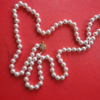 Колие гердан  с перли 1, снимка 3 - Колиета, медальони, синджири - 45131591