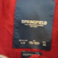 Мъжка риза с дълъг ръкав от лен Springfield, снимка 4 - Ризи - 45952366