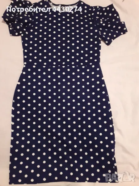Рокля на точки , снимка 1