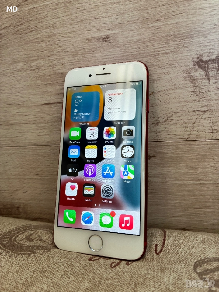 iPhone 7 256Gb Product Red 🔋 100% Battery Health, снимка 1