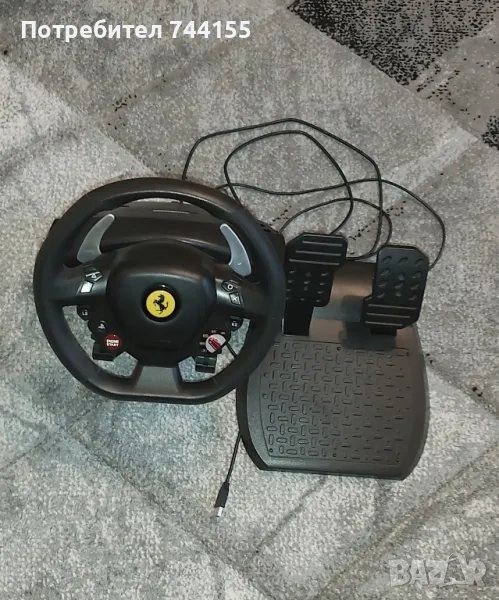 волан с педали Thrustmaster T80 Ferrari 488, снимка 1