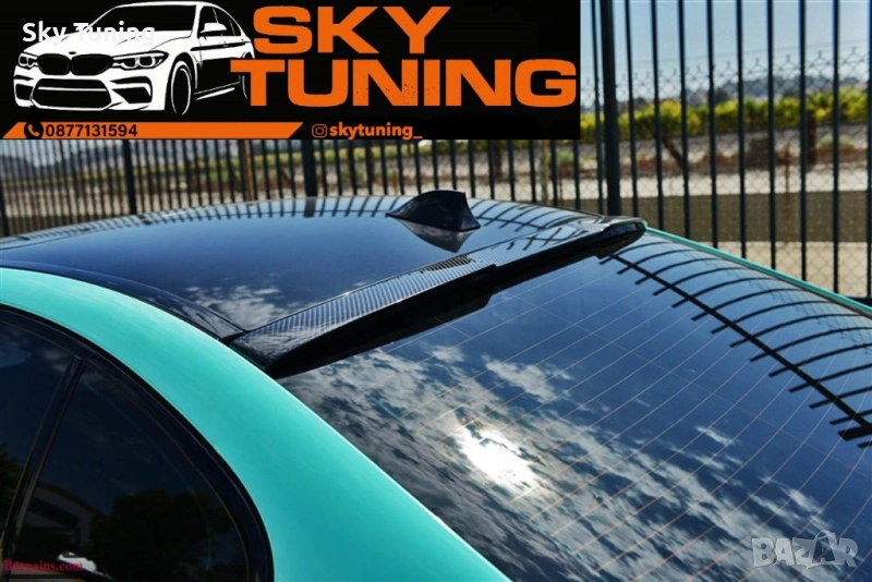 Bmw f10 сенник задно стъкло тип М4 Бмв добавка черен гланц M4 5 серия, снимка 1