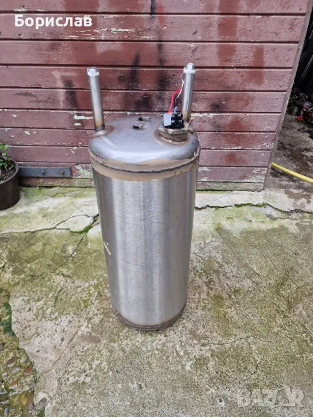 Неръждаем бойлер - водосъдържател 30 л., снимка 1