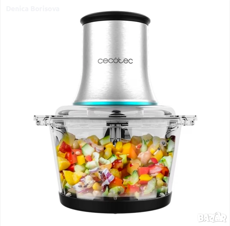 Чопър Cecotec ChopBeat 2000 04858, 500 W, 4 остриета от неръждаема стомана, Купа 500 гр, 2 скорости,, снимка 1
