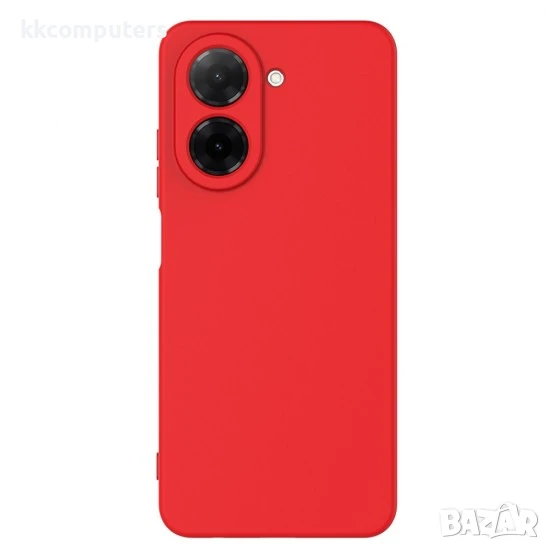 Силиконов кейс bSmart Silicone Soft Cover, За Xiaomi Redmi A5, Червен, снимка 1