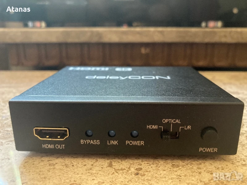 Deley CON аудио превключвател., снимка 1