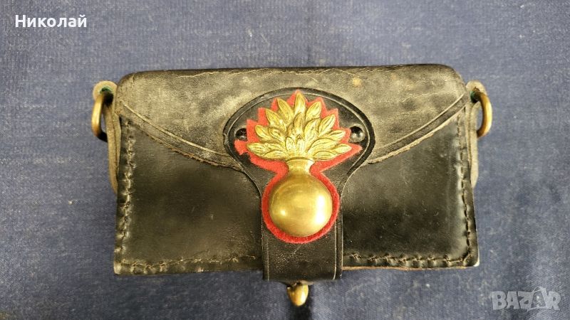 Италия, чанта, паласка на карибинерите края на 19ти век, снимка 1