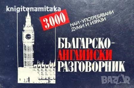 Българско-английски разговорник - 3000 най-употребявани думи и изрази, снимка 1