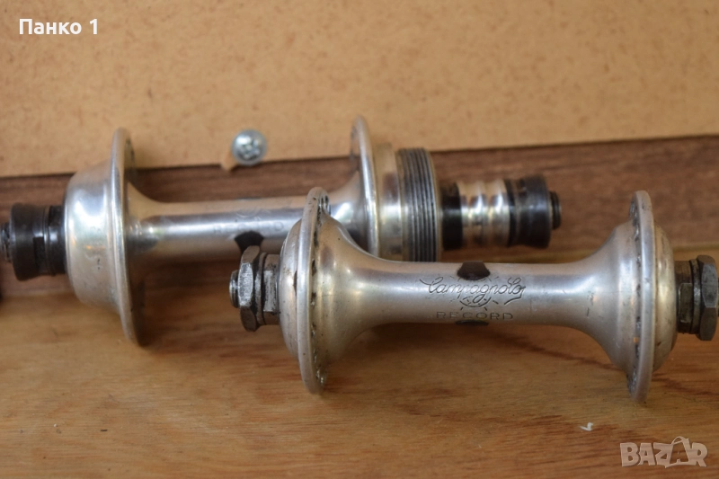 Ретро Шосейни Комплект Главини Campagnolo Record 36 дупки, снимка 1