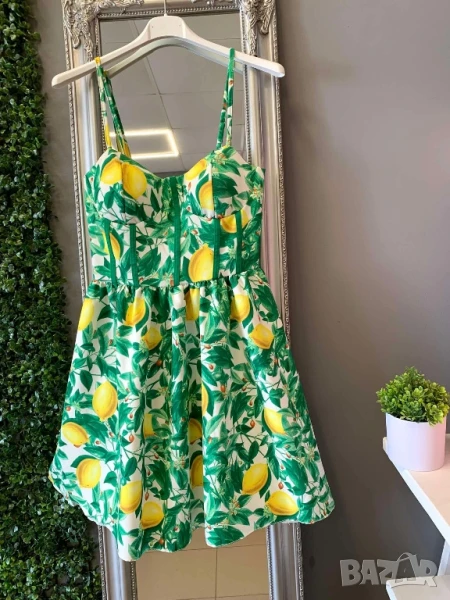 рокля с лимони , снимка 1